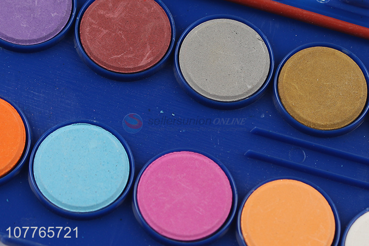 Popular 18 Color Drawing Painting Art Palette Solid Paint Set