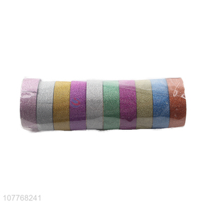 Creative colored paper <em>tape</em> hand account material decorative small stickers