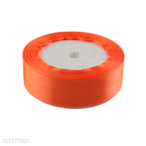 Best selling 25mm solid color grosgrain ribbon for gift packing