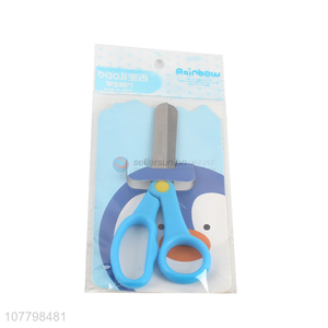 Good price blue safety children scissors for paper cut