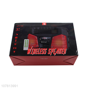 Wholesale Black square dance portable portable <em>speaker</em>