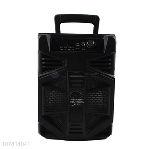 Simple style black portable outdoor wireless <em>speaker</em>