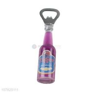Top selling beer bottle shape magnet bottle opener