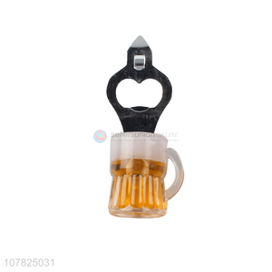 Popular product durable beer cup magnet bottle opener