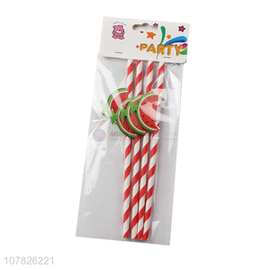 Eco-friendly cheap price paper straw for decoration
