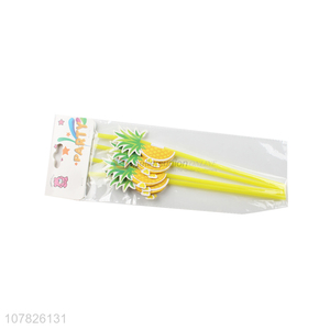 New arrival daily use plastic long straw for sale