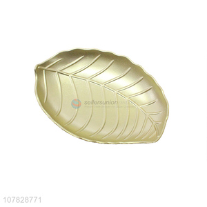 China factory gold leaf serveware decorative creative serving plates
