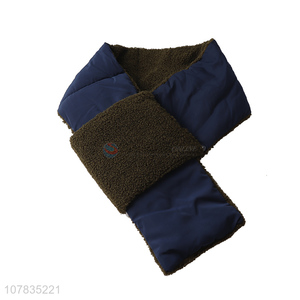 China manufacturer men <em>scarf</em> outdoor winter imitation berber fleece <em>scarf</em>
