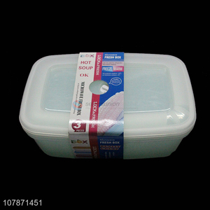 Online wholesale 3 pieces plastic microwave food container preservation <em>box</em>
