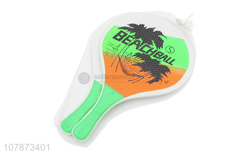 New style fashion durable wooden beach ball rackets for sports