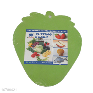 New Style Strawberry Shape Anti-Bacterial Cutting Board Wholesale