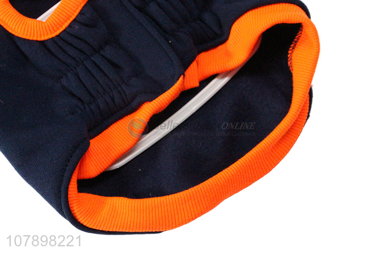 Hot selling solid color trendy winter dog padded coat dog jackets