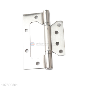 Good price silver stainless steel decoration hardware hinge 4 inch wholesale