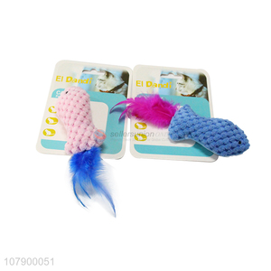 Best Selling Fish Shape Pet Chew Toy Interactive Cat Toys