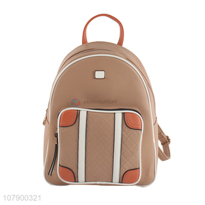 New Style Ladies PU Leather Backpack For Holiday And Travel