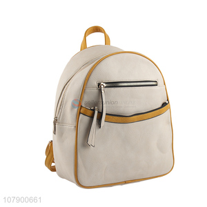 Good Quality Fashionable Backpack Ladies Handbag PU Leather Shoulder Bag