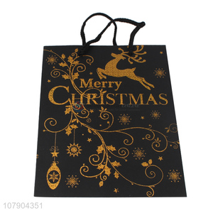 China factory wholesale <em>christmas</em> day <em>gift</em> paper tote bag