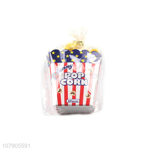 Wholesale Creative Imitation Popcorn Shape Eraser For Students