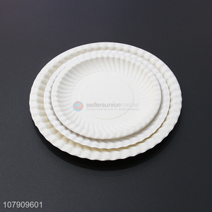 Hot Selling White Disposable Paper Tray Birthday Cake Tray