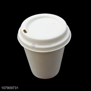 New arrival white <em>disposable</em> coffee beverage <em>cup</em> with lid