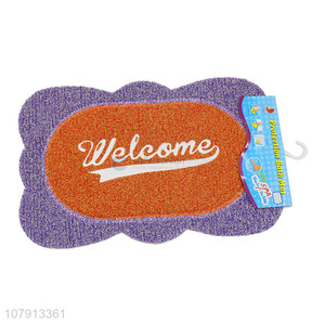Top quality durable lace letter rug carpet with low price