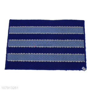 China products non-slip bathroom color striped carpet for sale