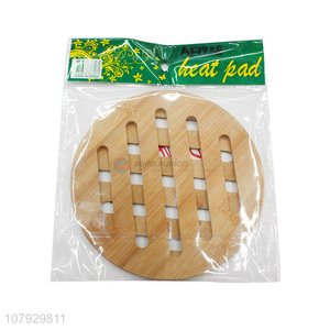 Factory direct sale bamboo potholder bowl mat for kitchen