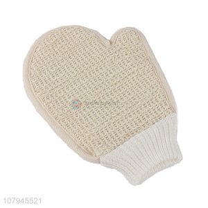 Hot selling bath gloves body exfoliating scrubber for men and women