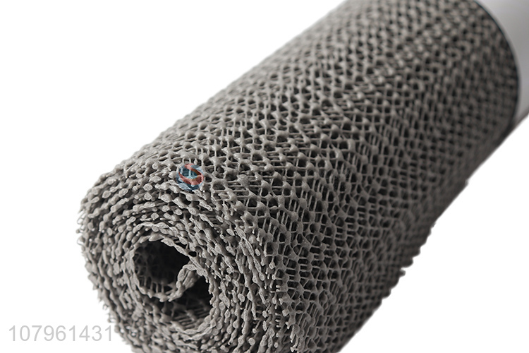 Best selling grey hollow non-slip mat decorative water-proof floor mat