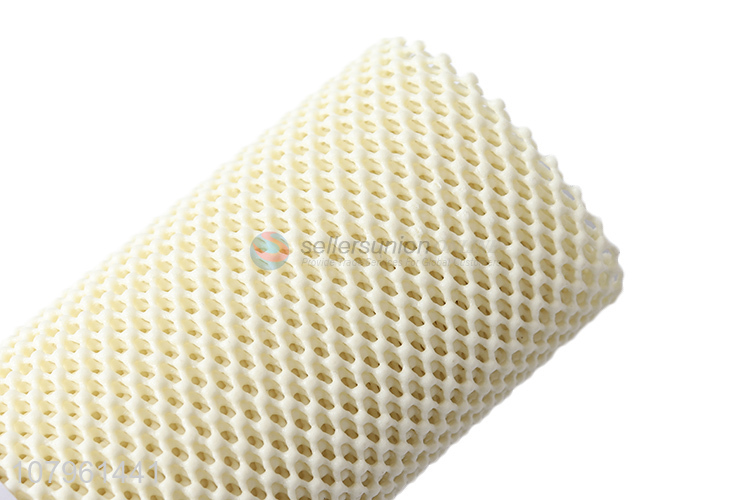 Wholesale beige hollow air bubble non-slip mat decorative floor mat