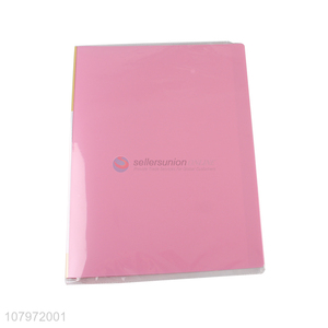 Hot selling plastic clear <em>pocket</em> display book file <em>folder</em> wholesale