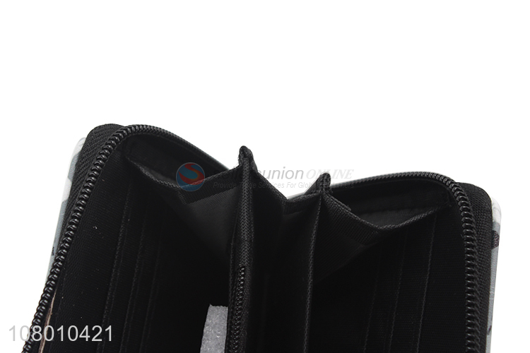 Popular Large-Capacity Zipper Wallet Long Clutch Bag Card Holder