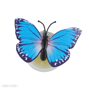 Hot items led butterfly <em>wall</em> <em>sticker</em> 3D <em>wall</em> decals mini led light