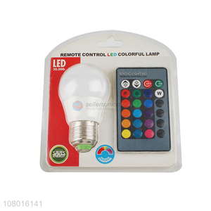 New arrival creative LED colorful bulb with remote control