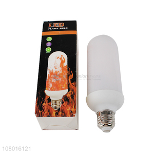 Yiwu export white long LED flame bulb for household