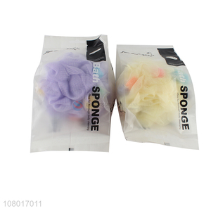 China wholesale colourful soft shower bath flower for sale