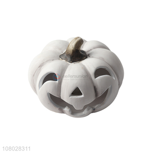Online wholesale white led pumpkin shape ornaments for decoration