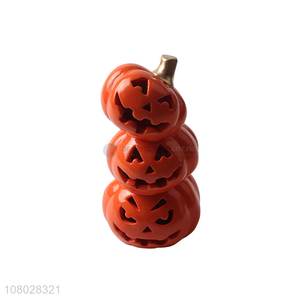 Cheap price cute pumpkin led ornaments for halloween