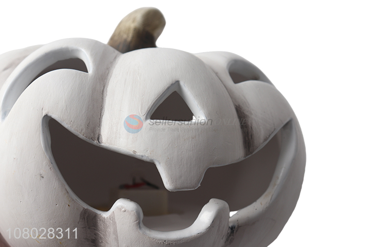 Online wholesale white led pumpkin shape ornaments for decoration