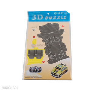 Low price funny 3D diy children educational jigsaw puzzle toys