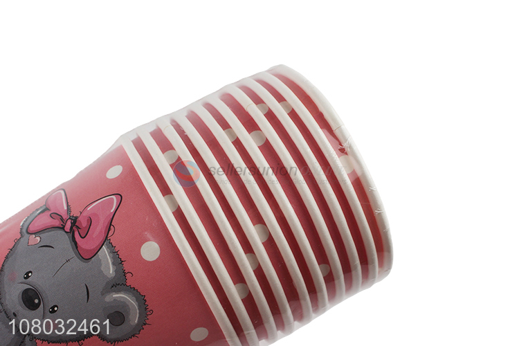 High Quality Cartoon Printing Paper Cup Disposable Cup