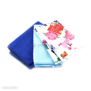 Factory direct sale multicolor printed kitchen cleaning towels