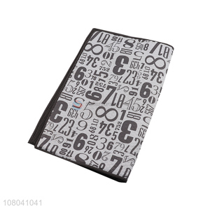 Factory wholesale grey printed dry pad kitchen waterproof pad