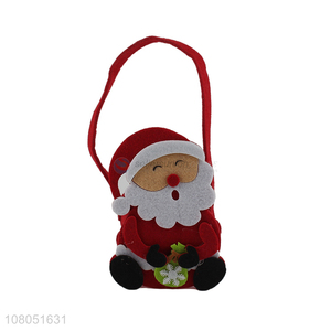 Best selling christmas decoration gift bag candy bag