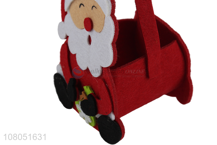 Best selling christmas decoration gift bag candy bag