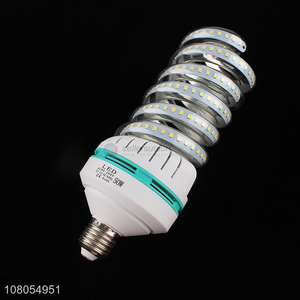 Factory Wholesale 50W LED Energy Saving Spiral Shape LED Bulb