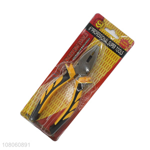 Wholesale hand tools 8inch cast iron combination plier wire cutter