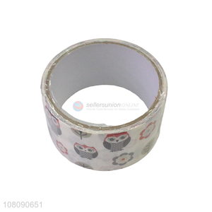 Online wholesale owl pattern adhesive tape for packing