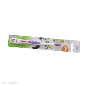 Factory direct sale cute soft comfortable toothbrush for children