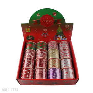 Top Quality Colorful Decorative Ribbon Christmas Ribbon Set